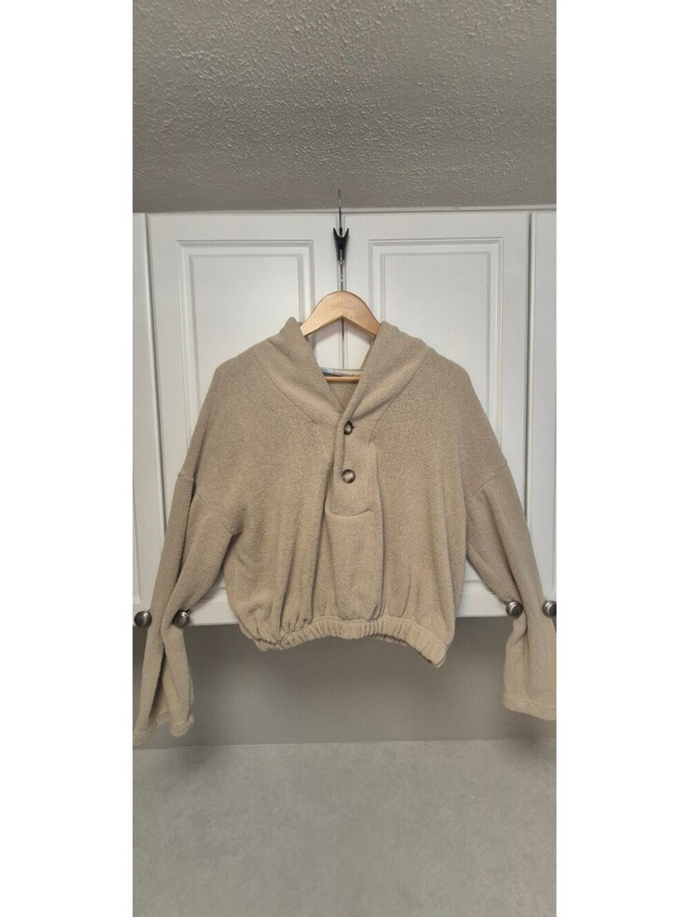 FP Beach by Free People Cropped Cardigan - S/P